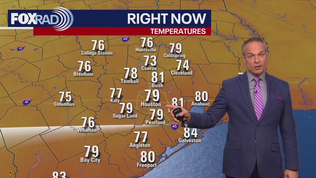 Houston weather: Warm with some showers for Friday