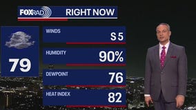 Houston weather: Rain chances for Monday, warm & humid