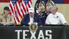 FULL: President Trump speaks at Texas flood roundtable