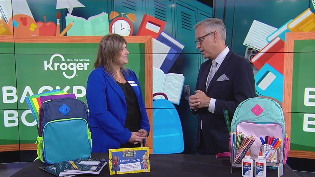 Kroger's Backpack Boosters Campaign underway