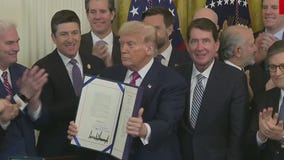 President Trump today: Bill signing; what chronic venous insufficiency diagnosis means