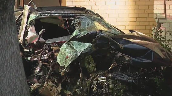 Elderly driver dies after car crashes into west Houston home, police say