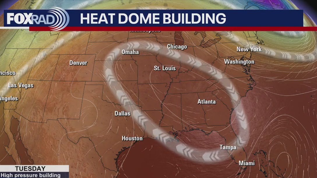 Houston weather: The heat is on through mid-week