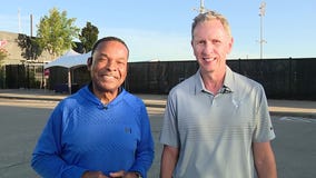 Marc Vandermeer at Texans training camp