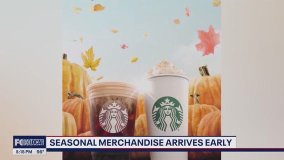 Seasonal drinks, merchandise to arrive earlier