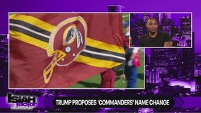 President Trump proposes 'Commanders' name change