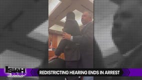 Texas congressional candidate Isaiah Martin released from custody following his arrest at a redistricting hearing