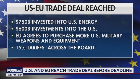 President Trump and European Union reach trade deal