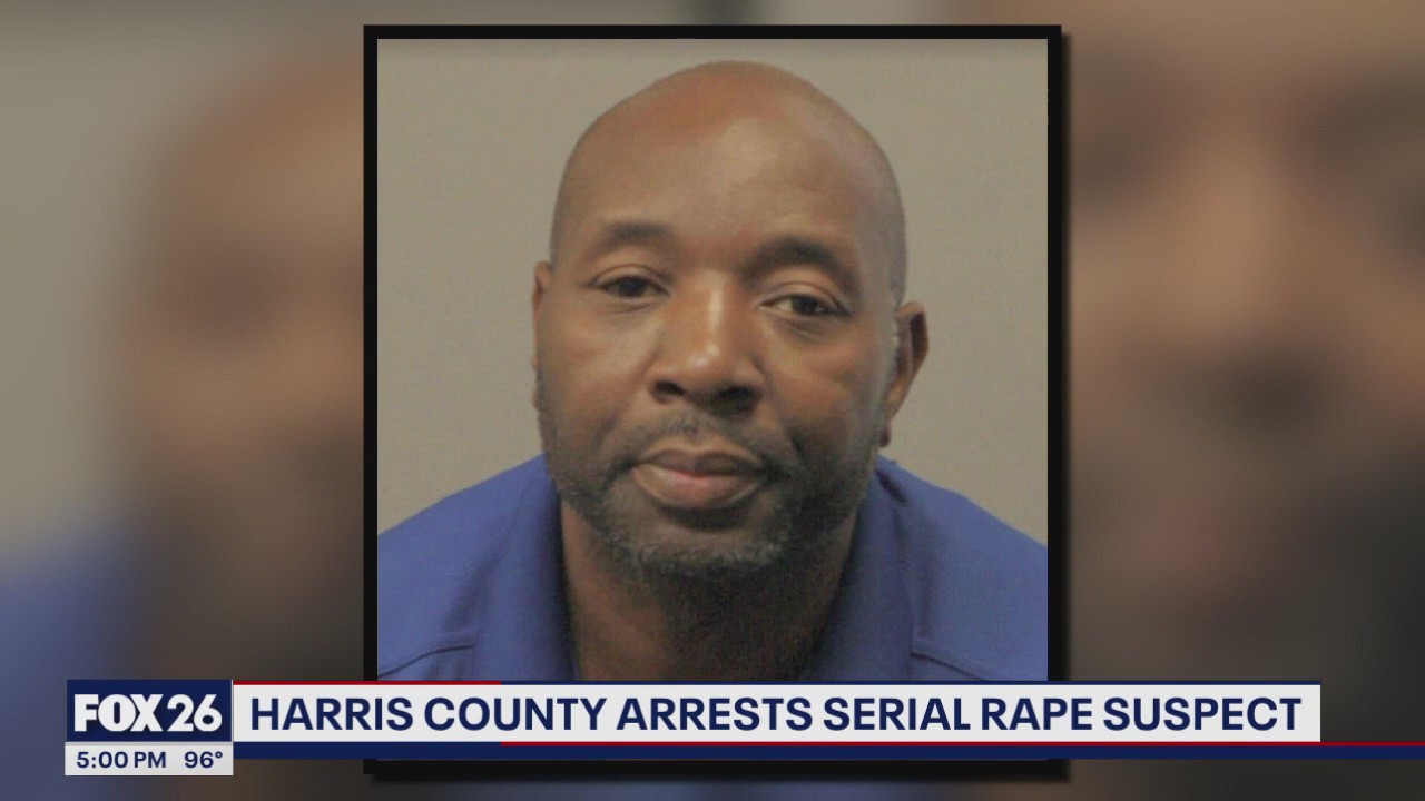 Alleged serial rapist arrested in Harris County