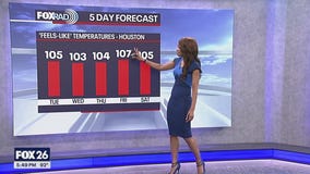 Houston weather: July 28 evening forecast