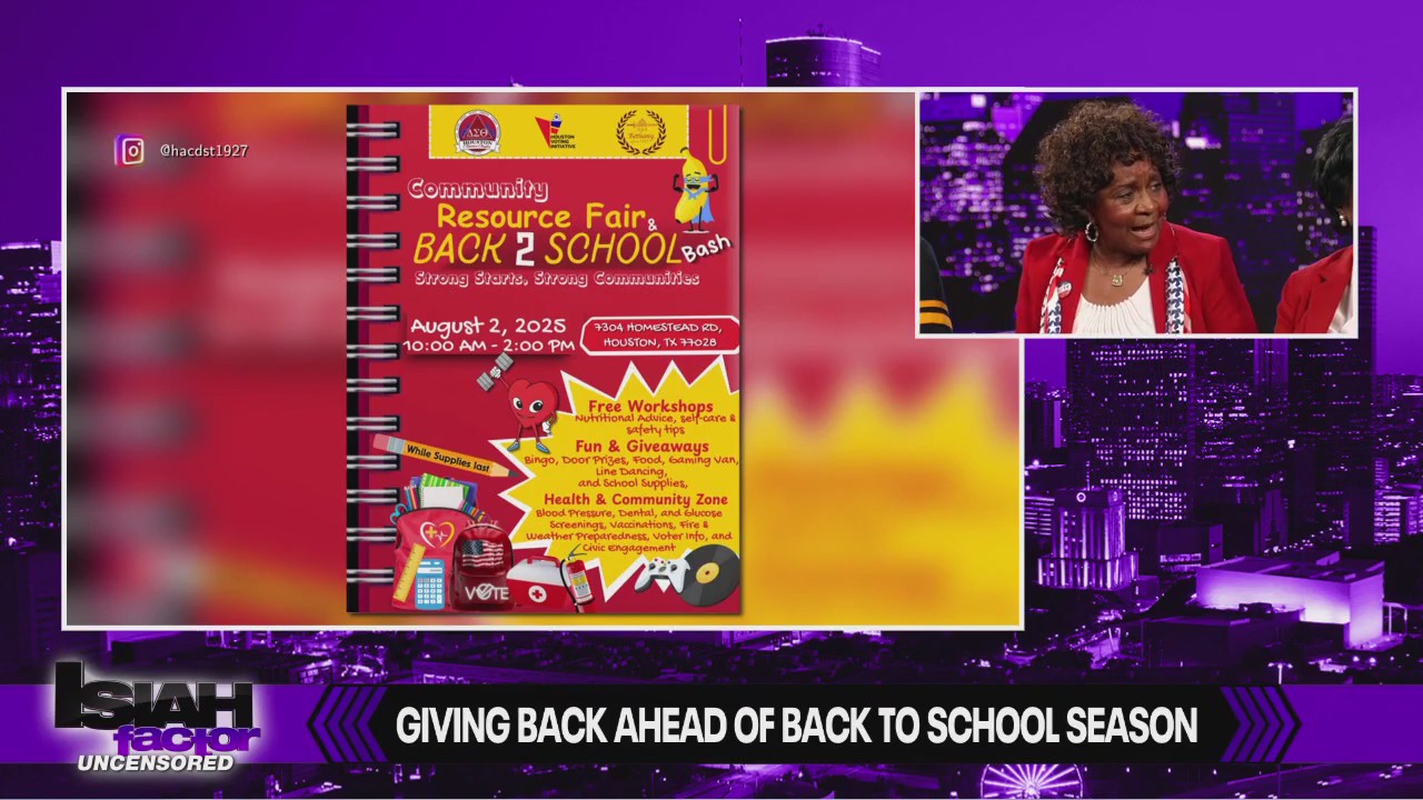 Giving back ahead of back to school season