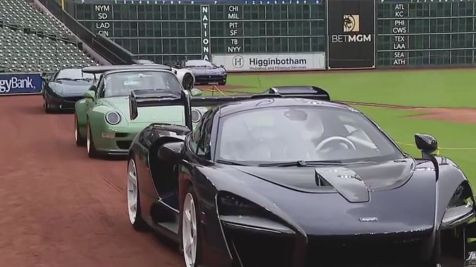 All-Stars Car Show at Daikin Park in Houston