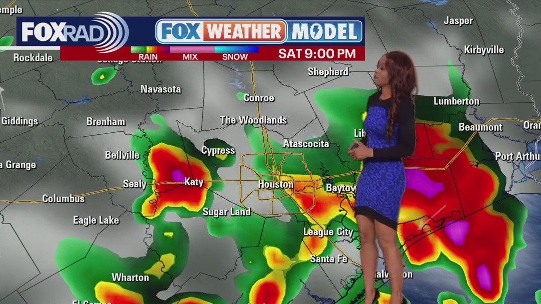 Houston Weather: Rain chances increasing for Saturday