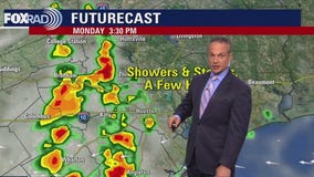 Houston weather: Possible scattered storms for Monday