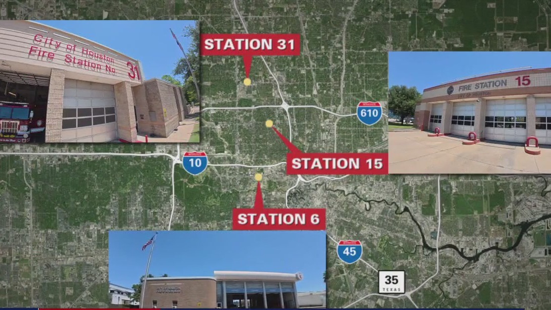 Houston firefighters targeted by robbers