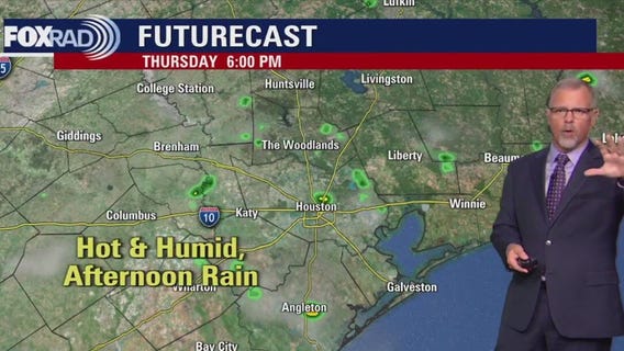 Houston weather: Afternoon rain chances return Thursday