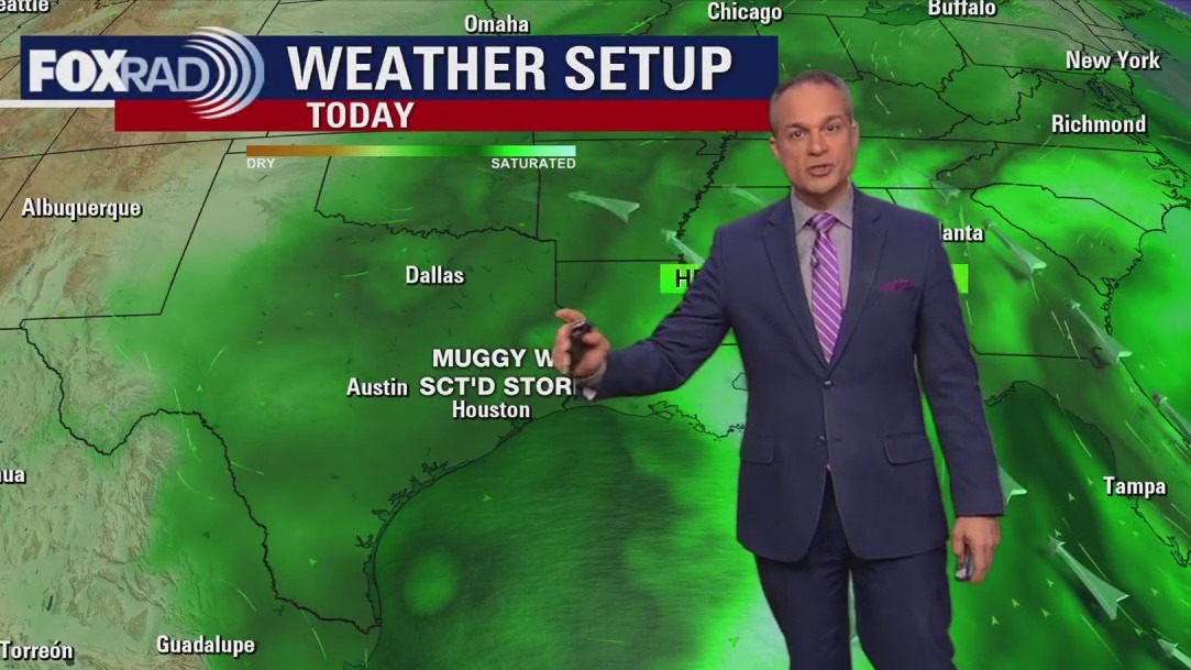 Houston weather: Scattered rain chances Tuesday