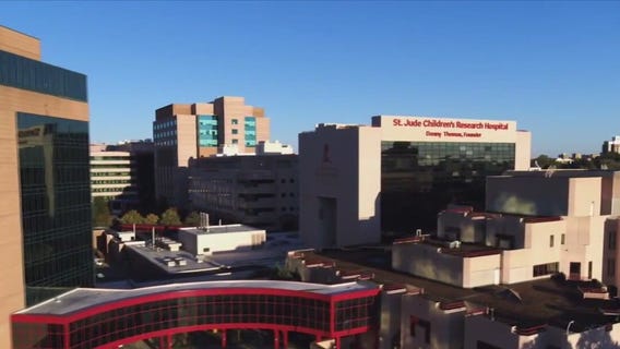 St. Jude Research Hospital campus tour