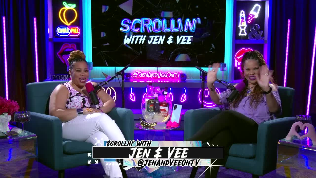 Watermelon Fried Chicken With Grape Koolaid Sauce | Scrollin' With Jen & Vee