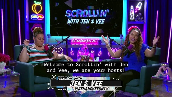 Took Pops To The Stripclub | Scrollin' With Jen & Vee