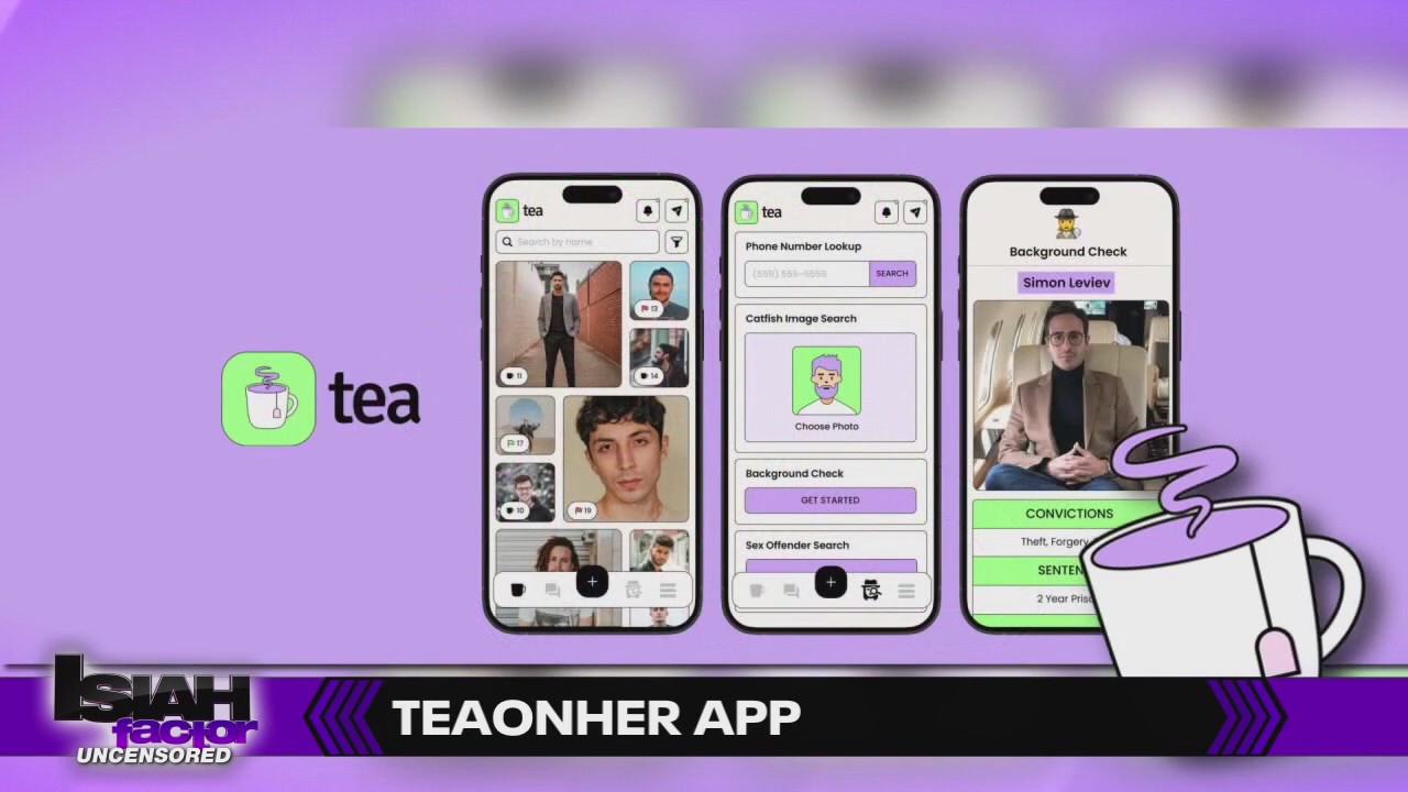 'TeaOnHer' app dishes revenge for men