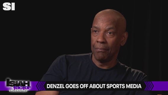 Denzel Washington goes off about sports media