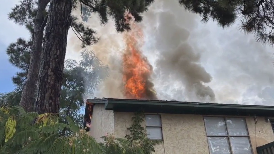 Two Spring-area fires possibly caused by lightning strikes