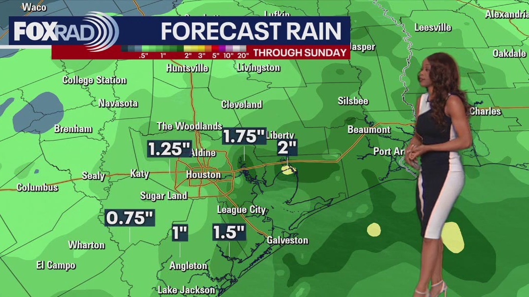 Houston weather: Spotty showers possible on Tuesday