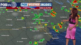 Houston weather: Spotty downpours possible on Wednesday