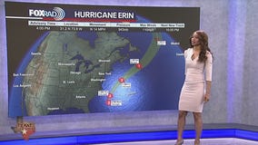 Tropical Update: Hurricane Erin to make indirect impact to east U.S.