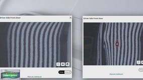 AI detecting rental car damage