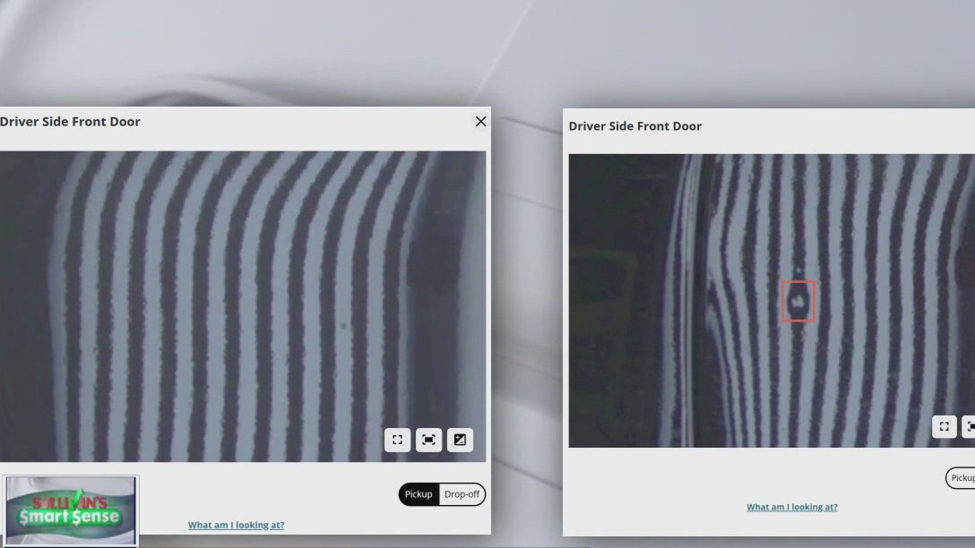 AI detecting rental car damage