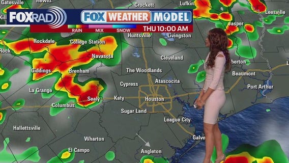 Houston weather: Spotty showers possible again on Thursday
