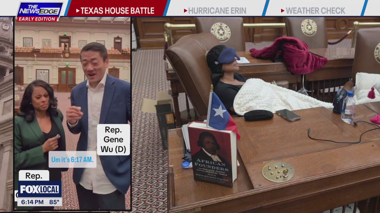 Texas reps spend night at Capitol after refusing escort