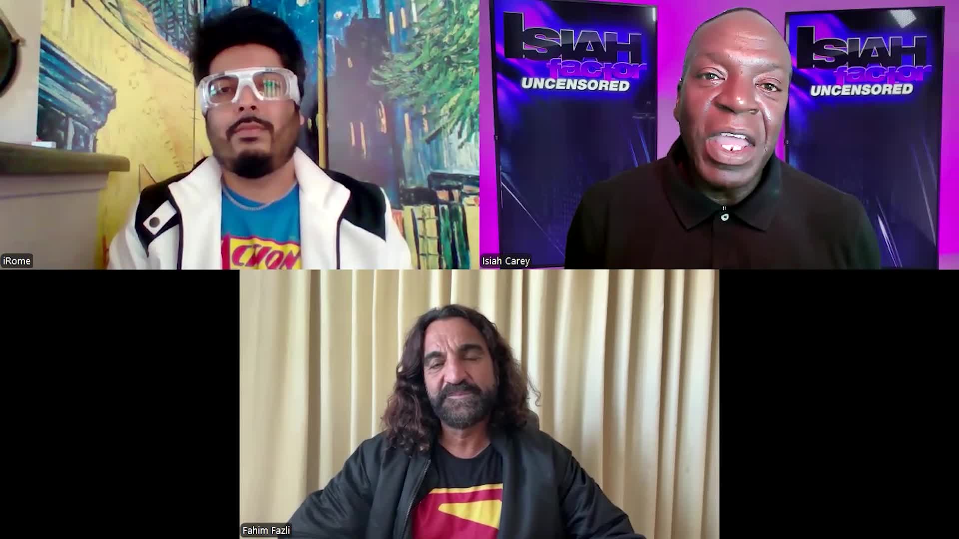 Isiah Carey Talks with Superman Actors: Identity and Challenges