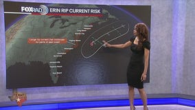Tropical Update: Hurricane Erin makes indirect impact in U.S. East Coast; other Atlantic waves