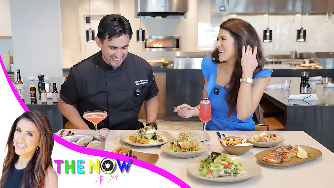 THE NOW with CRIS: Eat, Stay, Sweat