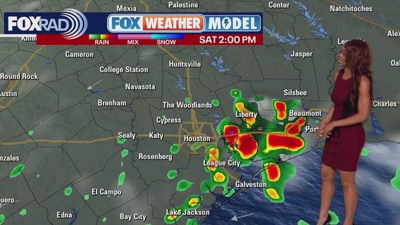 Houston weather: Scattered storms possible on Saturday