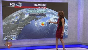 Tropical Weather Update: Hurricane Erin drops to "post-tropical"