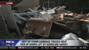 Trash piles up across Houston