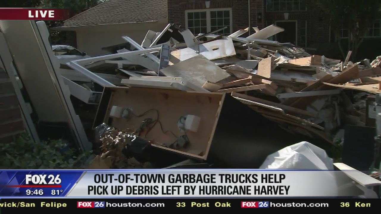 Trash piles up across Houston