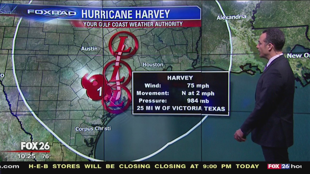 Harvey update 8-26 10:30AM