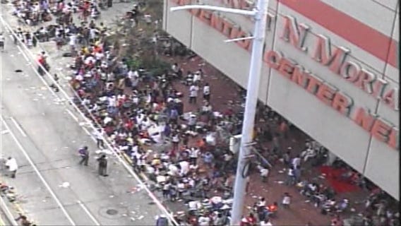 Woman recalls aftermath of Hurricane Katrina in New Orleans