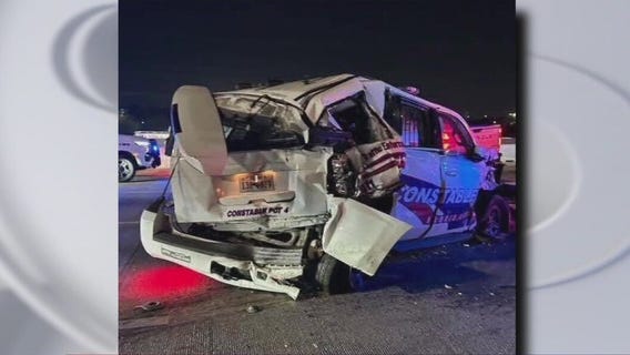 Two Harris County constable deputies injured by suspected drunk driver