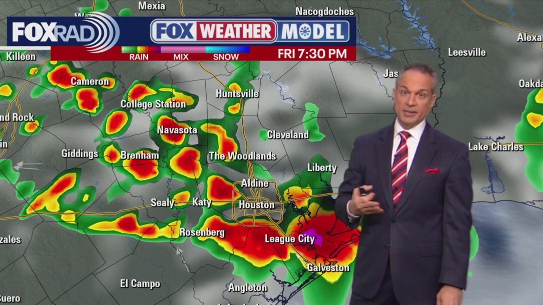 Houston weather: Mostly cloudy, possible storms for Friday