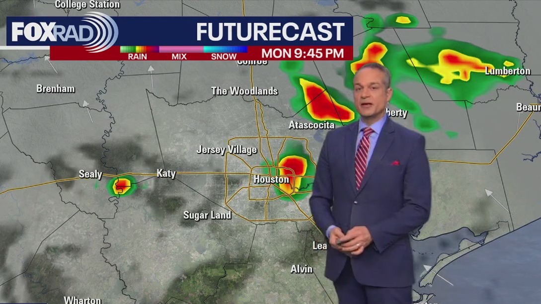 Houston weather: Thunderstorms possible for Monday