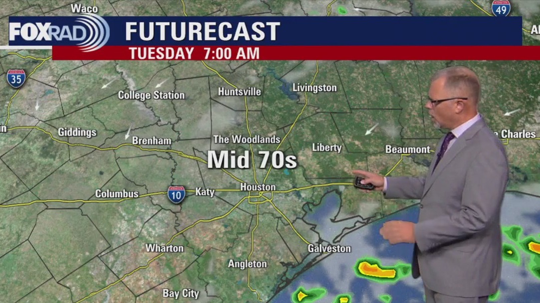 Houston weather: Isolated storms possible on Tuesday | FOX 26 Houston