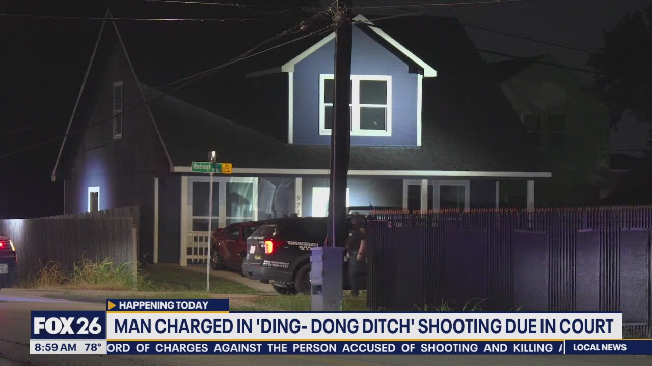 Houston man charged with murder for 'ding dong ditch' shooting