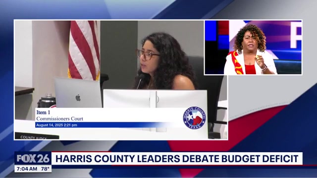 Budget battle continues among Harris County leaders | What's Your Point?