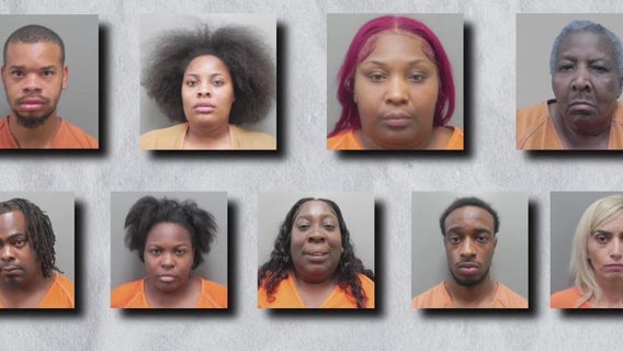 Nine arrested for multiple Houston-area robberies